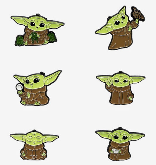 Star Wars The Mandalorian The Child Blind Box Pins at Hot Topic