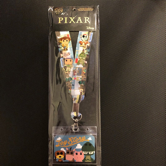 Toy Story Loungefly Cardholder Lanyard Pin Set