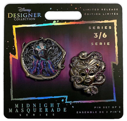 Ursula Midnight Masquerade Limited Release Pin Set