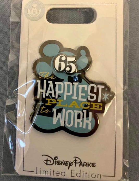 Disneyland 65th Anniversary Cast Member Pin
