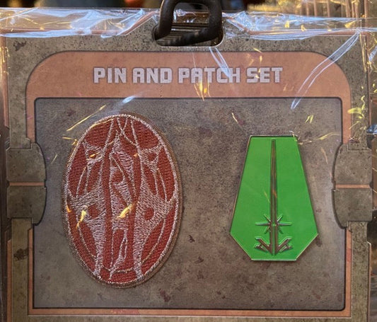 Elemental Nature Star Wars Galaxy’s Edge Pin and Patch Set