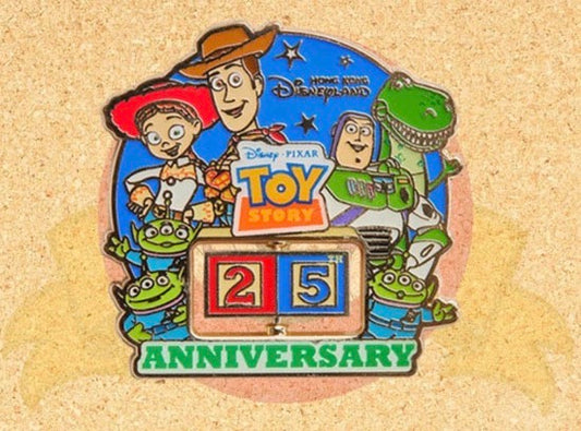 Toy Story 25th Anniversary HKDL Pin
