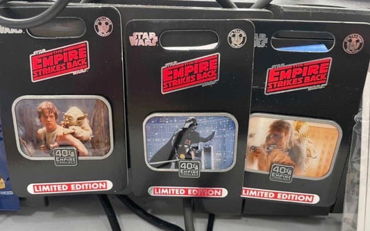 Star Wars: The Empire Strikes Back 40th Anniversary Cast Member Disney Pins