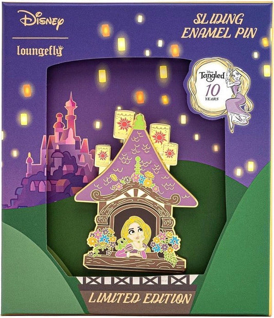 Tangled 10th Anniversary Loungefly Limited Edition Disney Pin