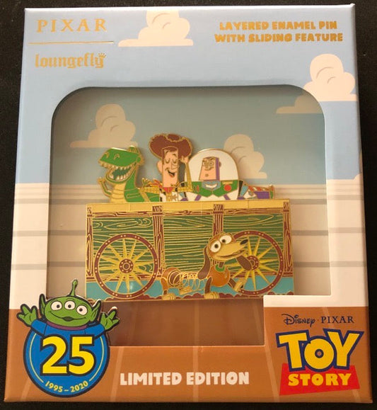 Toy Story 25th Anniversary Loungefly Limited Edition Disney Pin
