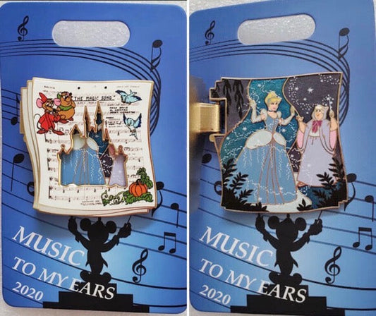 Cinderella Music to my Ears 2020 Cast Member Pin