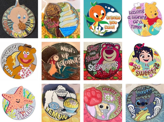 Complete Disney Scents Pin Collection