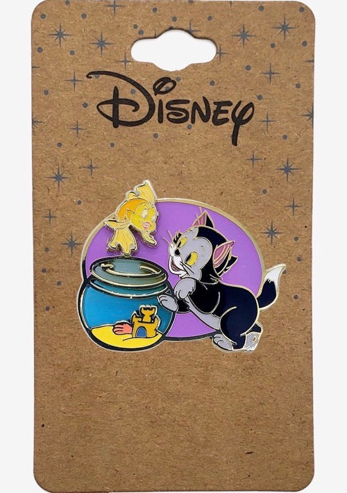 Figaro and Cleo Pinocchio BoxLunch Disney Pin
