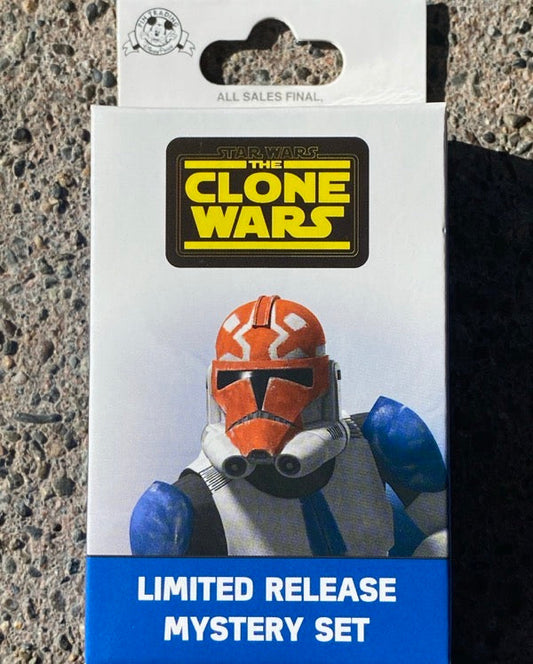 Star Wars The Clone Wars Limited Release Mystery Pin Set