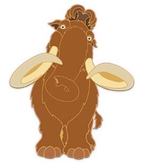 Manny Mammoth Ice Age Disney Movie Club Pin