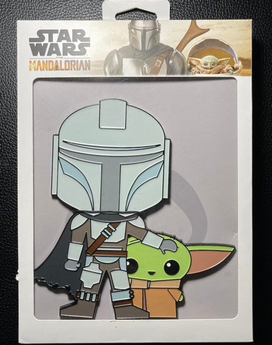 Star Wars The Mandalorian Jumbo Magnet Pin at GameStop