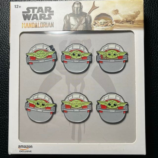 Star Wars The Mandalorian Season 2 The Child in The Carriage Pin Set at Amazon