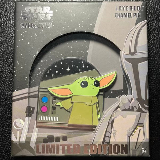 Star Wars The Mandalorian The Child Buttons Loungefly Limited Edition Pin