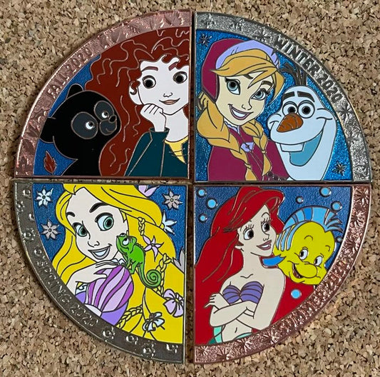 The 2020 Seasons Disney Pin Series
