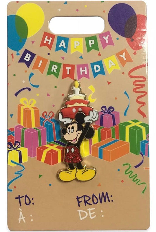 Mickey Mouse Happy Birthday 2021 Disney Pin