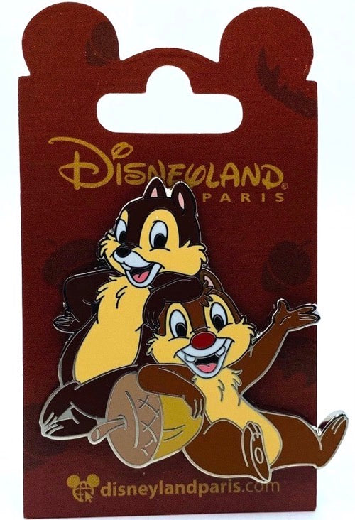 Acorn Chip n Dale Disneyland Paris Pin