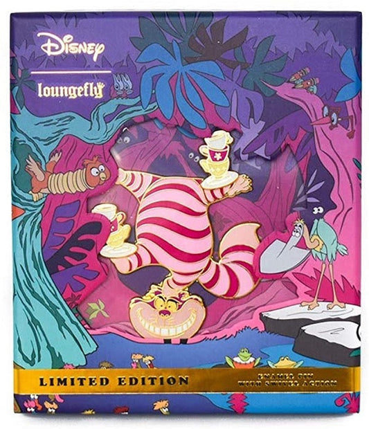 Cheshire Cat Limited Edition Loungefly Pin by Modern Pinup