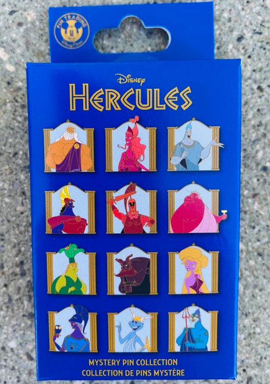 Disney Hercules Mystery Pin Collection 2021