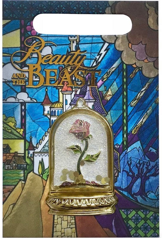 Enchanted Rose Flair Disney Pin