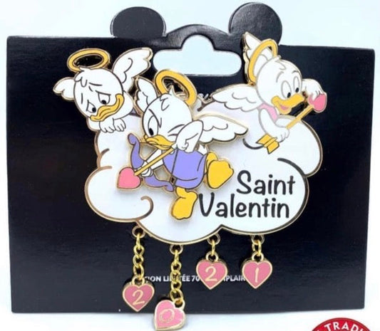 Huey, Dewey, Louie Valentine’s Day 2021 Pin
