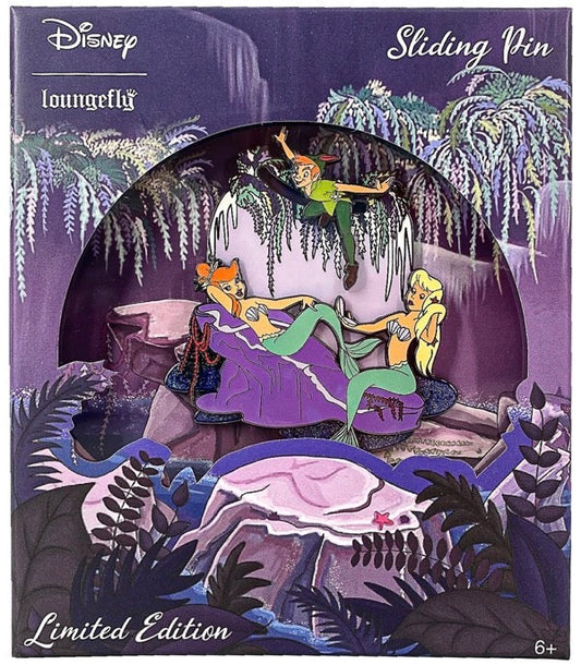 Peter Pan Mermaids Loungefly Pin