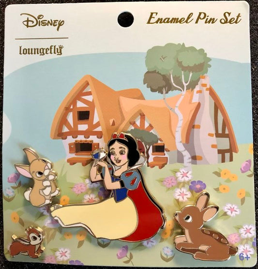 Snow White and the Seven Dwarfs Loungefly Pin Set