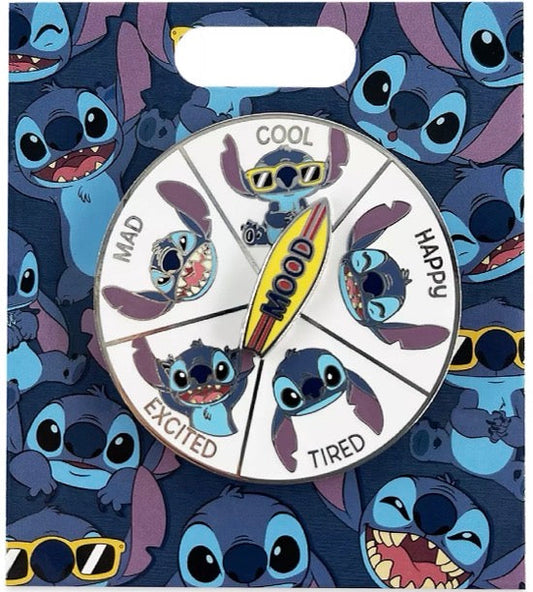 Stitch Flair Spinner Pin at shopDisney