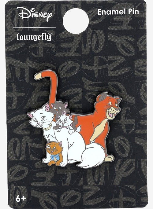 The Aristocats Cats Loungefly Pin at Hot Topic