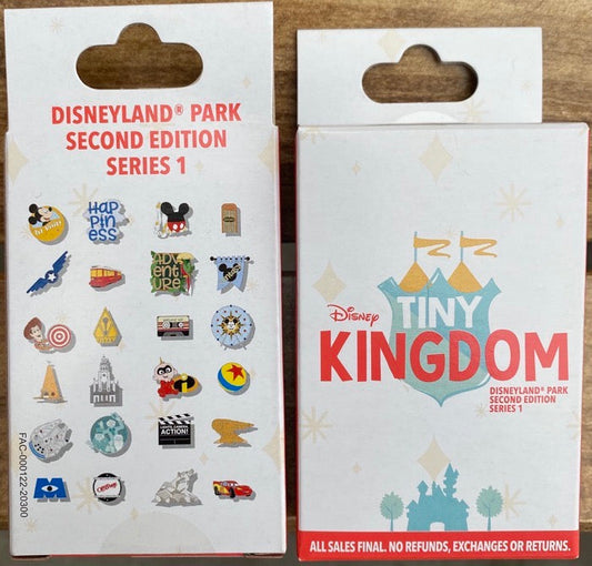 Tiny Kingdom Disneyland Second Edition Series 1 Pin Collection