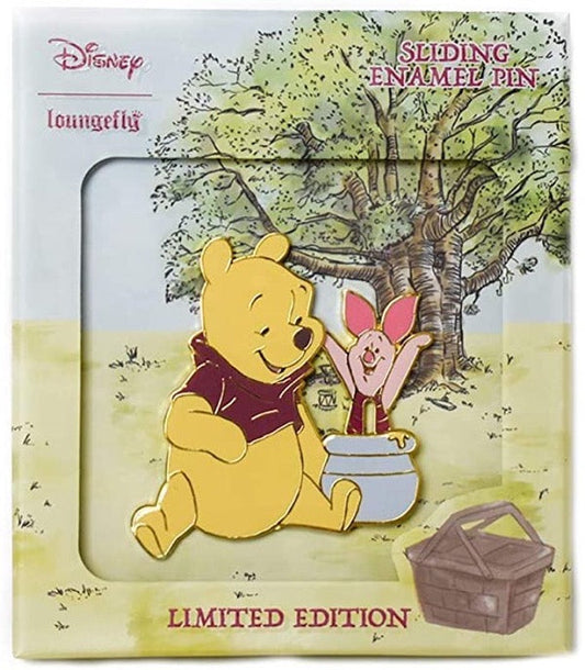 Winnie the Pooh & Piglet Loungefly Pin by Modern Pinup