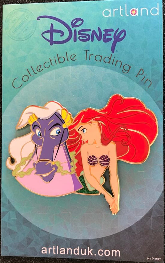 Ariel & Stormy LE 300 ArtLand Disney Pin