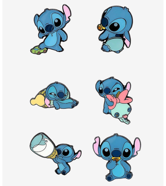 Baby Stitch Loungefly Blind Box Pins at Hot Topic