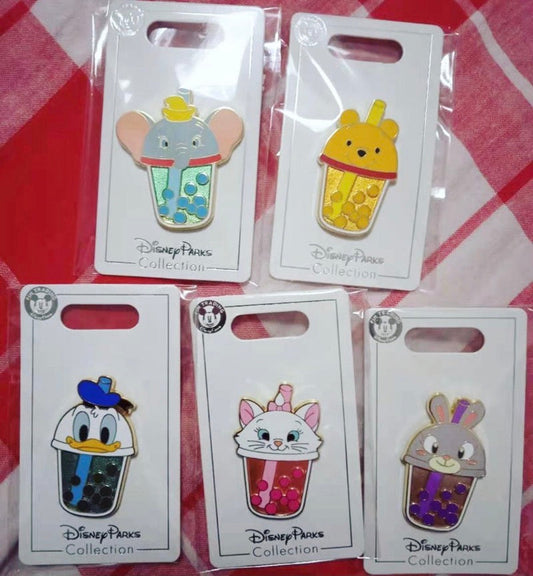 Boba Tea Pin Series at Shanghai Disney Resort