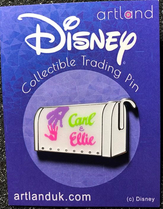 Carl & Ellie Mailbox LE 200 ArtLand Disney Pin
