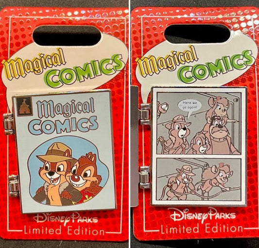 Chip n Dale Magical Comics Disney Pin
