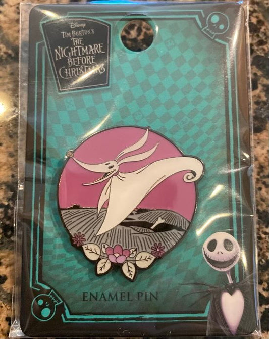 The Nightmare Before Christmas Zero Floral Pin at BoxLunch