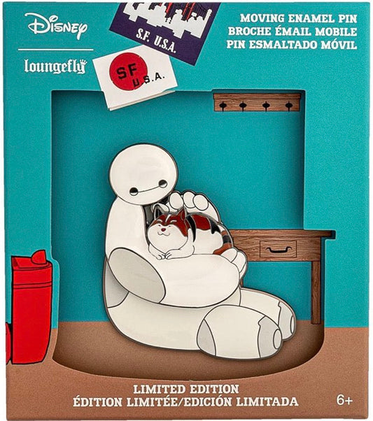 Big Hero 6 Baymax & Mochi Loungefly Disney Pin