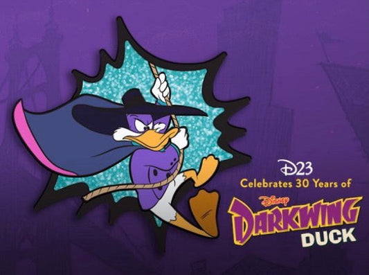 Darkwing Duck 30th Anniversary D23 Exclusive Pin