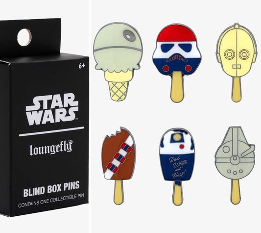 Star Wars Popsicles Blind Box Loungefly Pins at Hot Topic