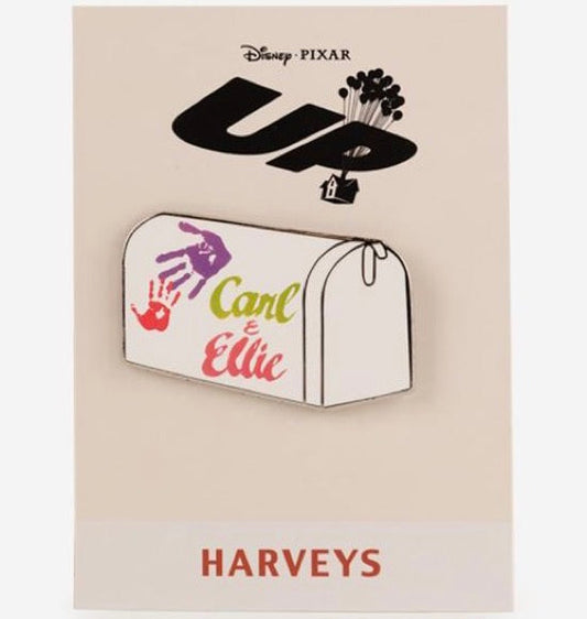 UP Carl and Ellie Mailbox Harveys Disney Pin