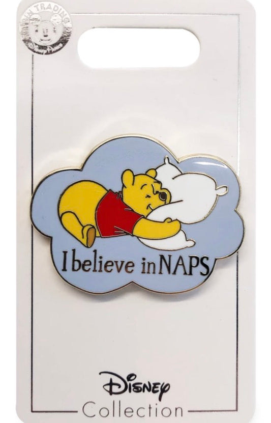 Winnie the Pooh “I Believe in Naps” Disney Flair Pin