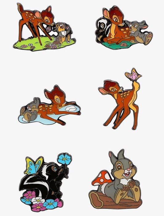 Bambi Character Blind Box Loungefly Pins at Hot Topic