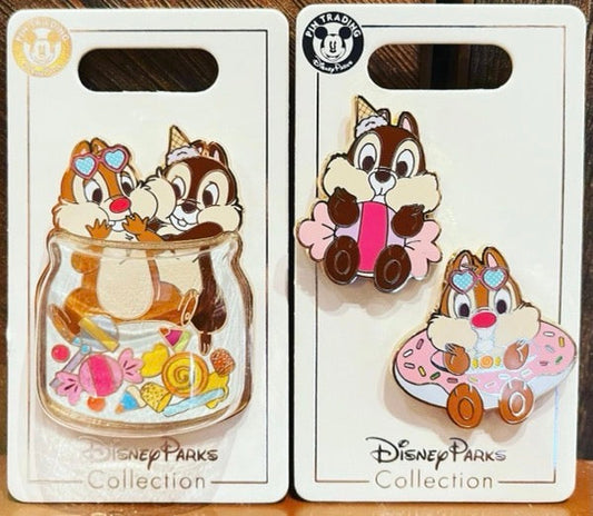 Chip n Dale Treat Pins at Shanghai Disney Resort