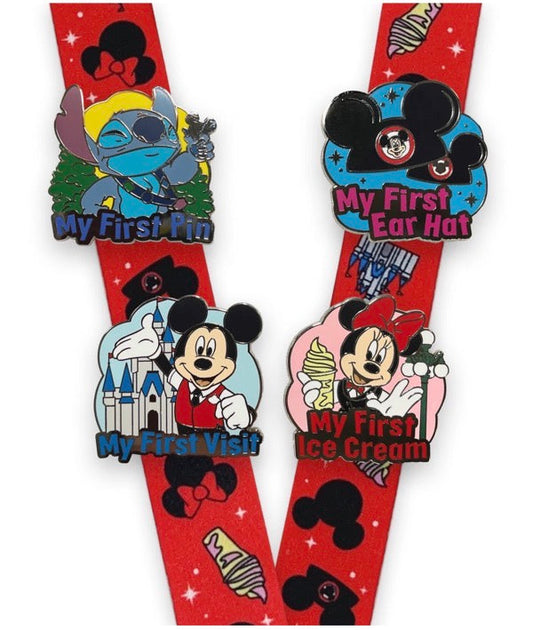 Closer Look Mickey and Friends “My First” Pin Trading Starter Set
