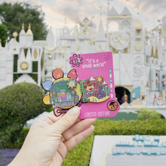 It’s a Small World DLR 55th Anniversary AP Pins
