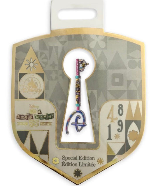 It’s a small world 55th Anniversary Collectible Key Pin