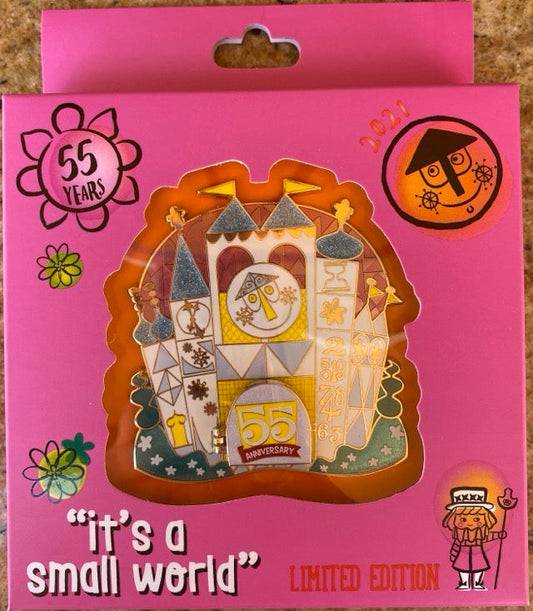 It’s a small world 55th Jumbo Disney Pin