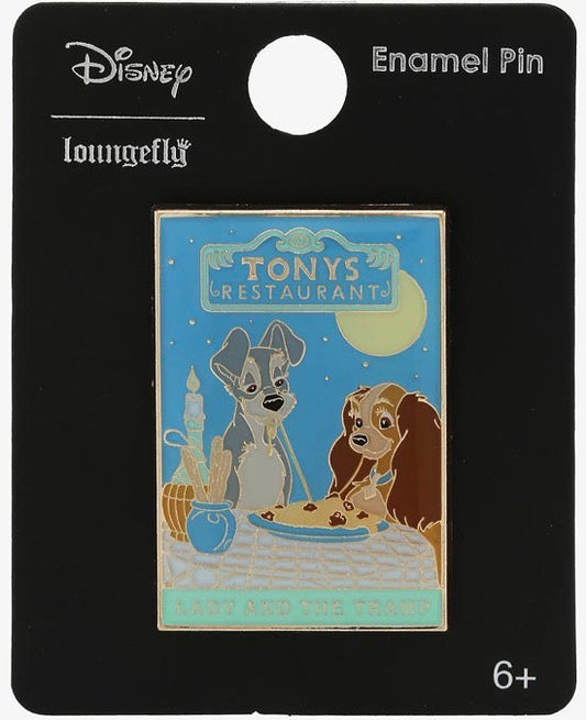 Lady and the Tramp Tony's Restaurant BoxLunch Disney Pin