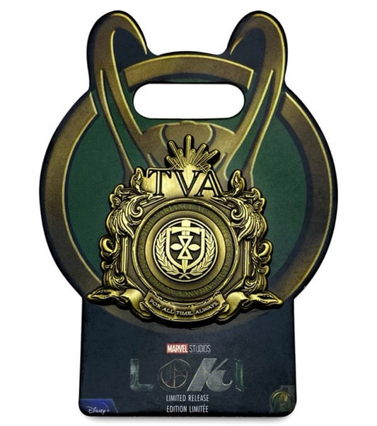 Loki Time Variance Authority Logo Marvel Pin