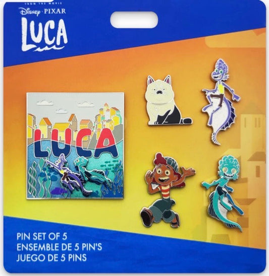 Luca Limited Edition Pin Set at shopDisney
